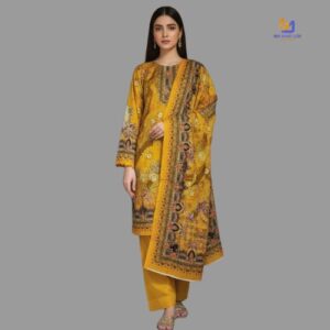 জমজম ডিজিটাল প্রিন্ট সুতি থ্রিপিস – আরাম ও আভিজাত্যের নিখুঁত সমন্বয়! ✨